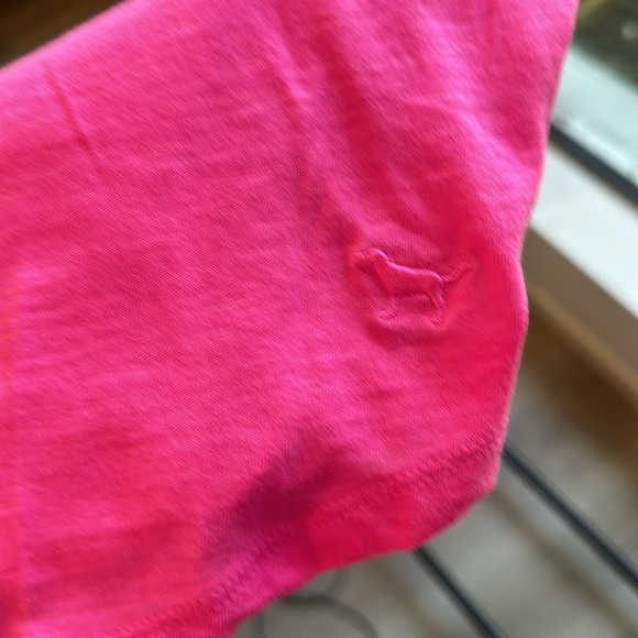 Size L Pink tank top by Pink Victory Secret Sleepwear. Never worn like new. - Picture 3 of 9